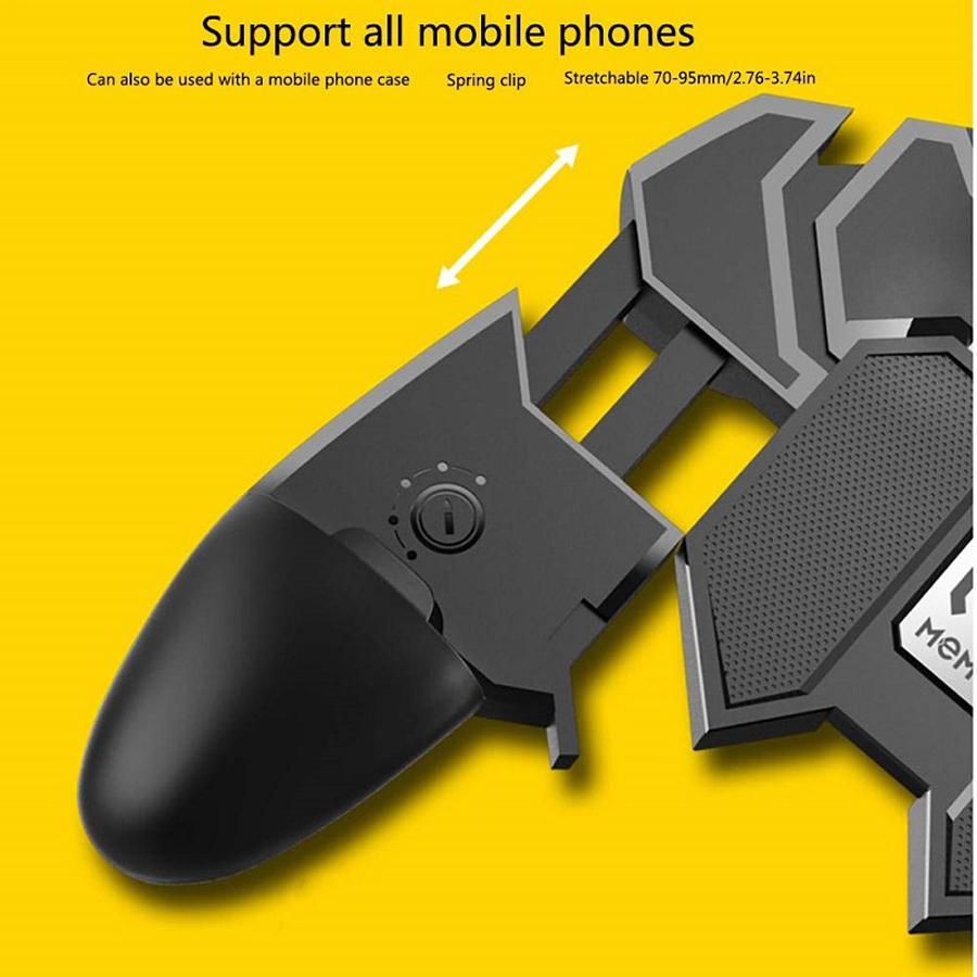 double wireless controller game machine Trigger Free Fire PUBG Controller for Cell Phone Gamepad Joystick Control Mobile Game Pad Pugb Smartphone Command