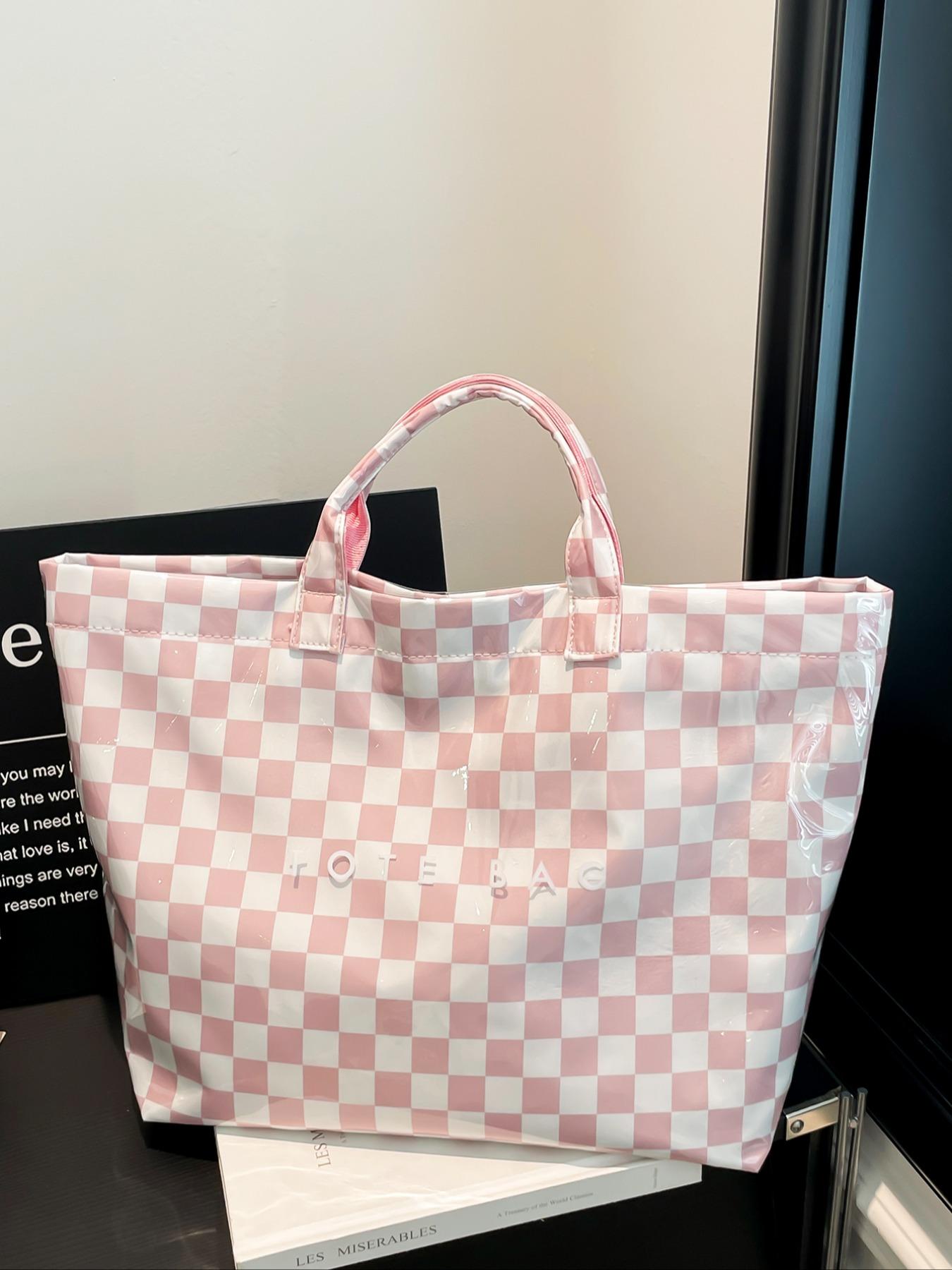 26 Valentine's Day Women's Shoulder Bag, Chic Preppy Style, Casual Commuter Bag, Casual Shopping Bag, Large Capacity Tote Bag, Lightweight Design, Perfect Gift for Her