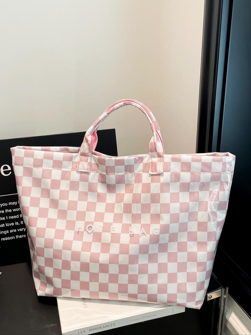 26 Valentine's Day Women's Shoulder Bag, Chic Preppy Style, Casual Commuter Bag, Large Capacity Tote Bag, Lightweight Design, Perfect Gift for Her