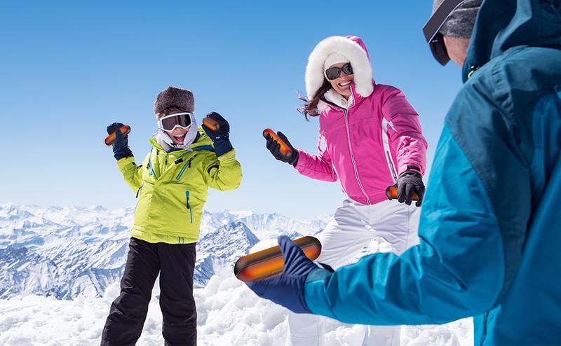 Comfytemp 2 Packs 4500mAh Hand Warmers Rechargeable Reusable USB Handwarmer Portable Pocket Warmers for Women Men Winter Gifts Black Excellent Ergonomic Design