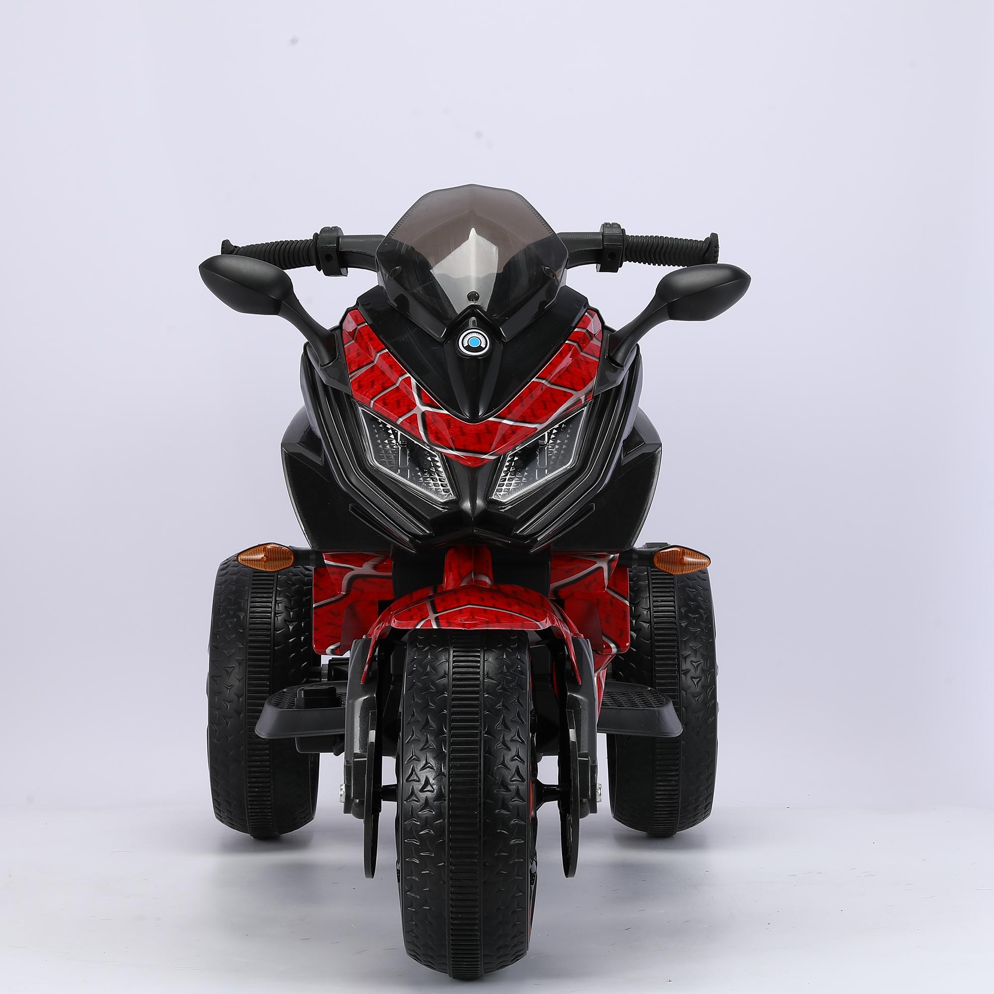 12V Electric Motorcycle for Kids Ride On Toy with Training Wheels, Manual Throttle,Hand Drive & LED Lighting Wheels - Ideal for Boys & Girls Ages 3-6 12V Electric Motorcycle for Kids Ride On Toy with Training Wheels, Manual Throttle,Hand Drive & LED Lighting Wheels - Ideal for Boys & Girls Ages 3-6