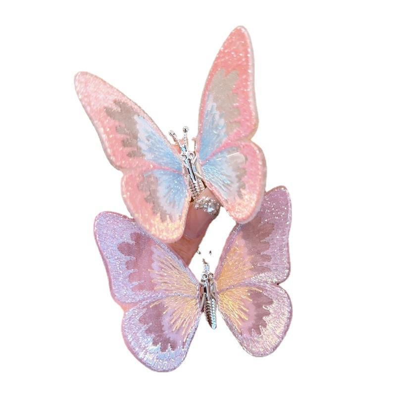 1/3/5PCS Embroidery Fragrance Butterfly Car Decoration