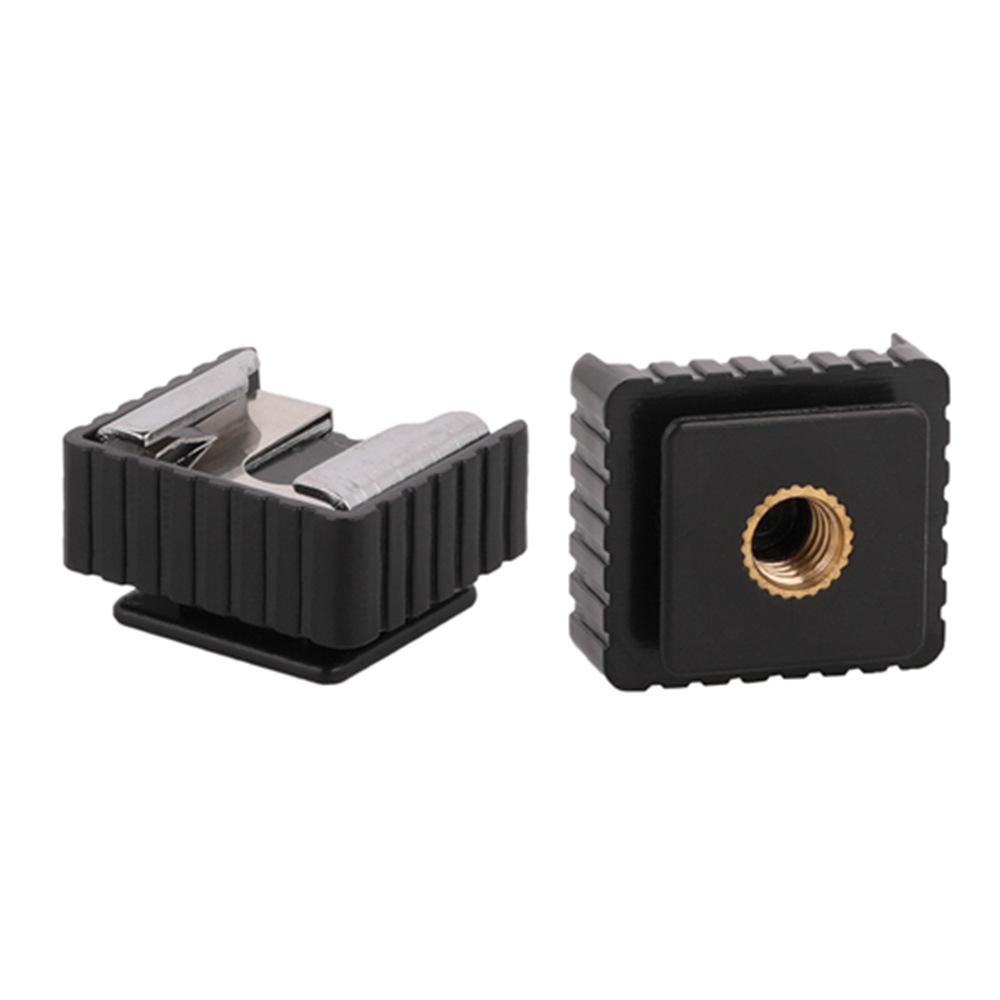 2pcs Action Camera Tripod Mount Adapter 1/4" - 20 Conversion Adapter Converter Compatible, Gopro Threaded Adapter, Action Camera Tripod Adapter Compatible with GoPro Max, GoPro Hero, DJI Osmo Action Camera