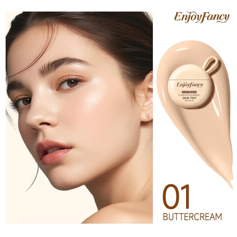 Blurring Flawless Makeup Primer, Hydrating Moisturizing Lightweight Breathable Smooth Base for Natural Skin Tone, Works With Liquid Foundation & BB Cream