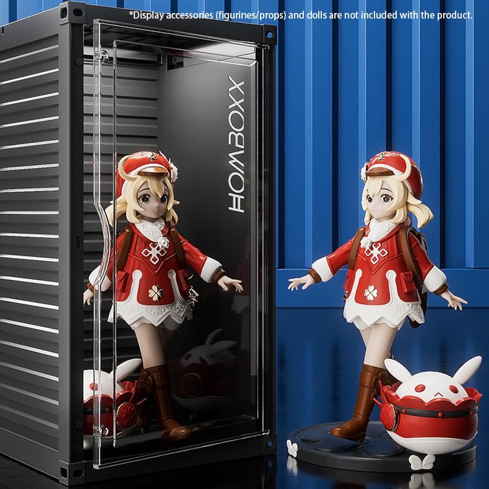 Large Doll Storage Display Box, Home Storage, Stackable Combination, Container Style, Step Module, Suitable for Plush Toys, Figurines, Watches, Jewelry
