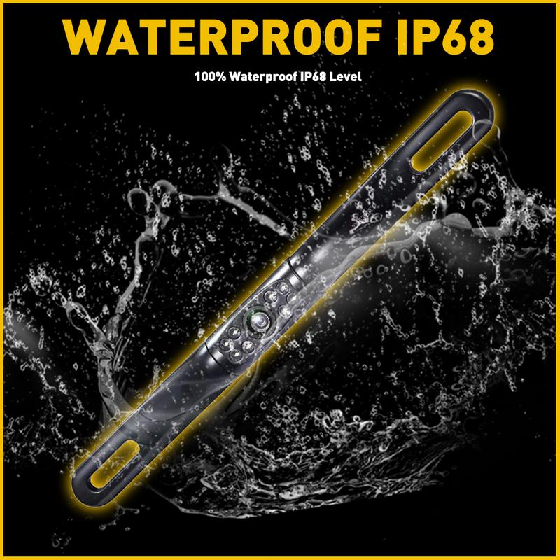 Car Rear View Camera Reverse Backup Camera Night Vision License Plate Waterproof