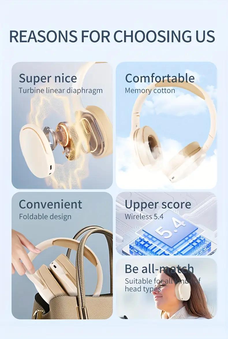 Wireless Headphones -,Sleek Black Headset ,Long Distance Connection Headset,Comfortable & Foldable Gaming Headset, Tws Bluetooth Noise,Canceling for Calls, Type-C Charging, Ideal for Travel & Home, Stereo Phones ,Design Plastic Construction Earbuds Wireless Headphones -,Sleek Black Headset ,Long Distance Connection Headset,Comfortable & Foldable Gaming Headset, Tws Bluetooth Noise,Canceling for Calls, Type-C Charging, Ideal for Travel & Home, Stereo Phones ,Design Plastic Construction Earbuds