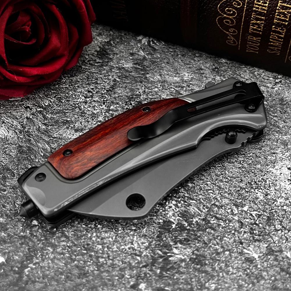 New High-Quality DA107 Pocket Folding Knife with 5Cr13Mov Stainless Steel Blade Everyday Carry, Outdoor, Knife Camping, Jungle, Hiking, and Survival Tool, EDC Survival Tool, Outdoor Knives