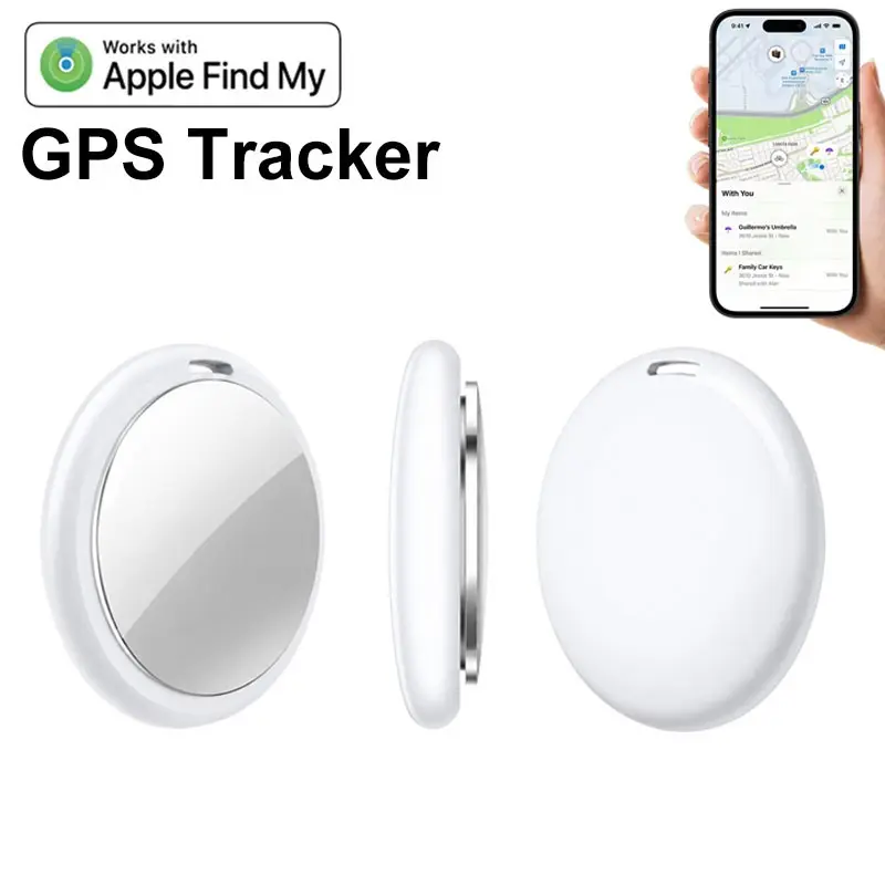 Tracker Tags Finder For Apple Find My,MFi Certified(iOS Only),Smart Tags Item Finder Locator,Worldwide Tracking for Key Pets Wallet Backpack Dogs Luggage Replaceable Battery, Keys Finder