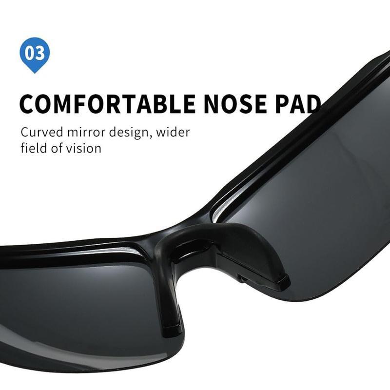 4-Pack Polarized Sports Sunglasses for Men – UV400 Anti-Glare Windproof Lightweight Eyewear, Outdoor Sun Protection Shades for Running, Fishing, Driving & Daily Wear