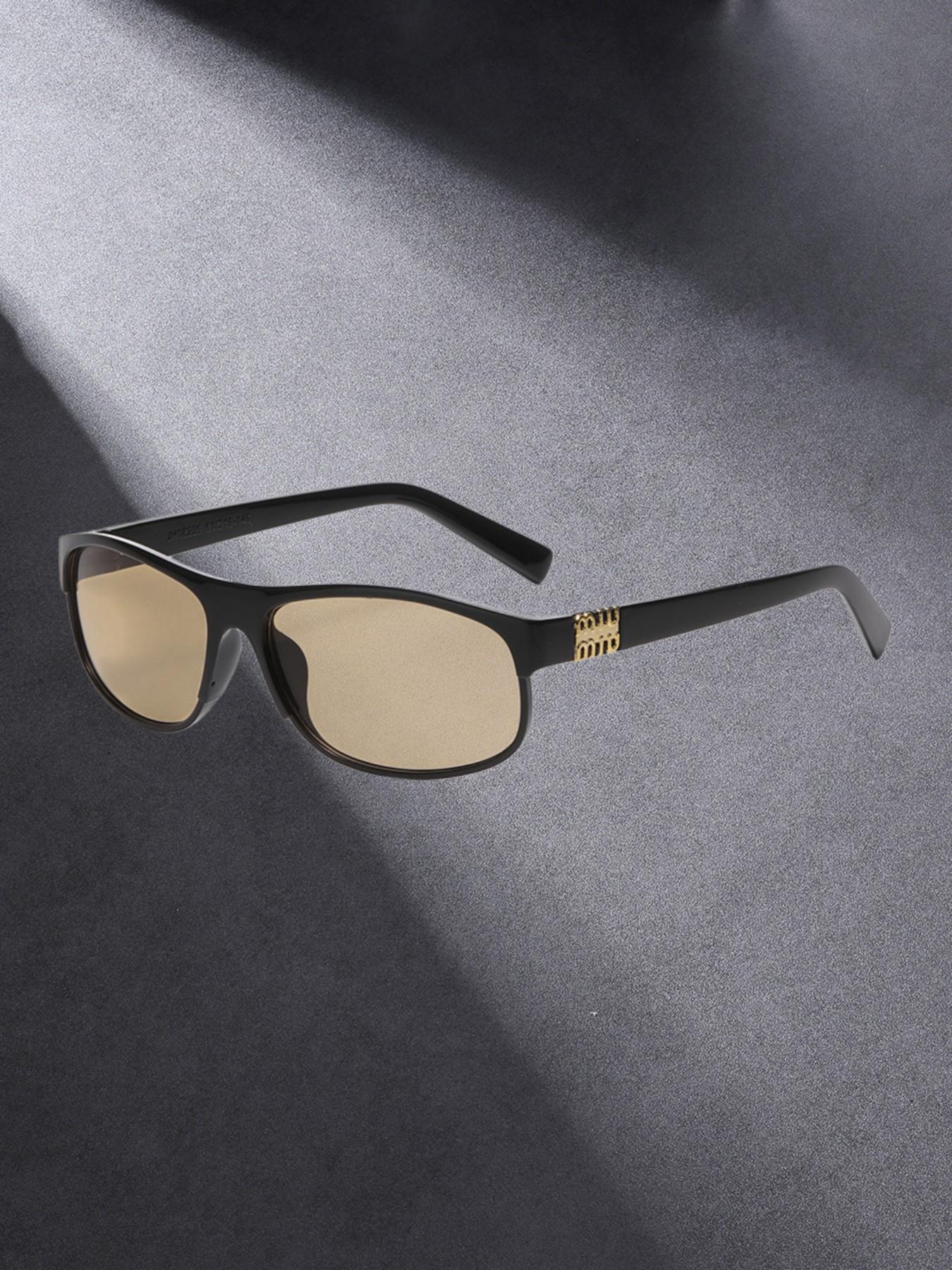 Small Frame Men's Sunglasses, Casual All-Over Print Decorative Lens, Unisex Daily Wear, Perfect for Work and Leisure