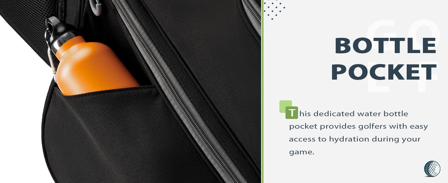 GoHimal 14-Way Golf Stand Bag, Golf Bag for Men with Stand - Lightweight & Durable Golf Club Bags for Men & Women