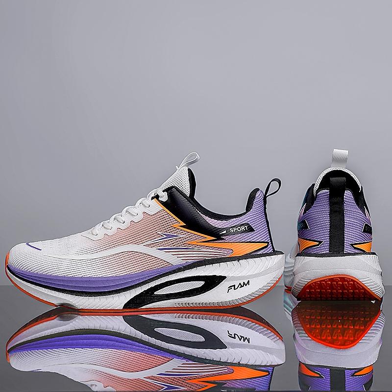 2026 Spring New Couple Running Shoes, Sporty Running Shoes, Lightweight Breathable Mesh Sport Sneakers, Comfortable Textile Casual Shoes for Men and Women