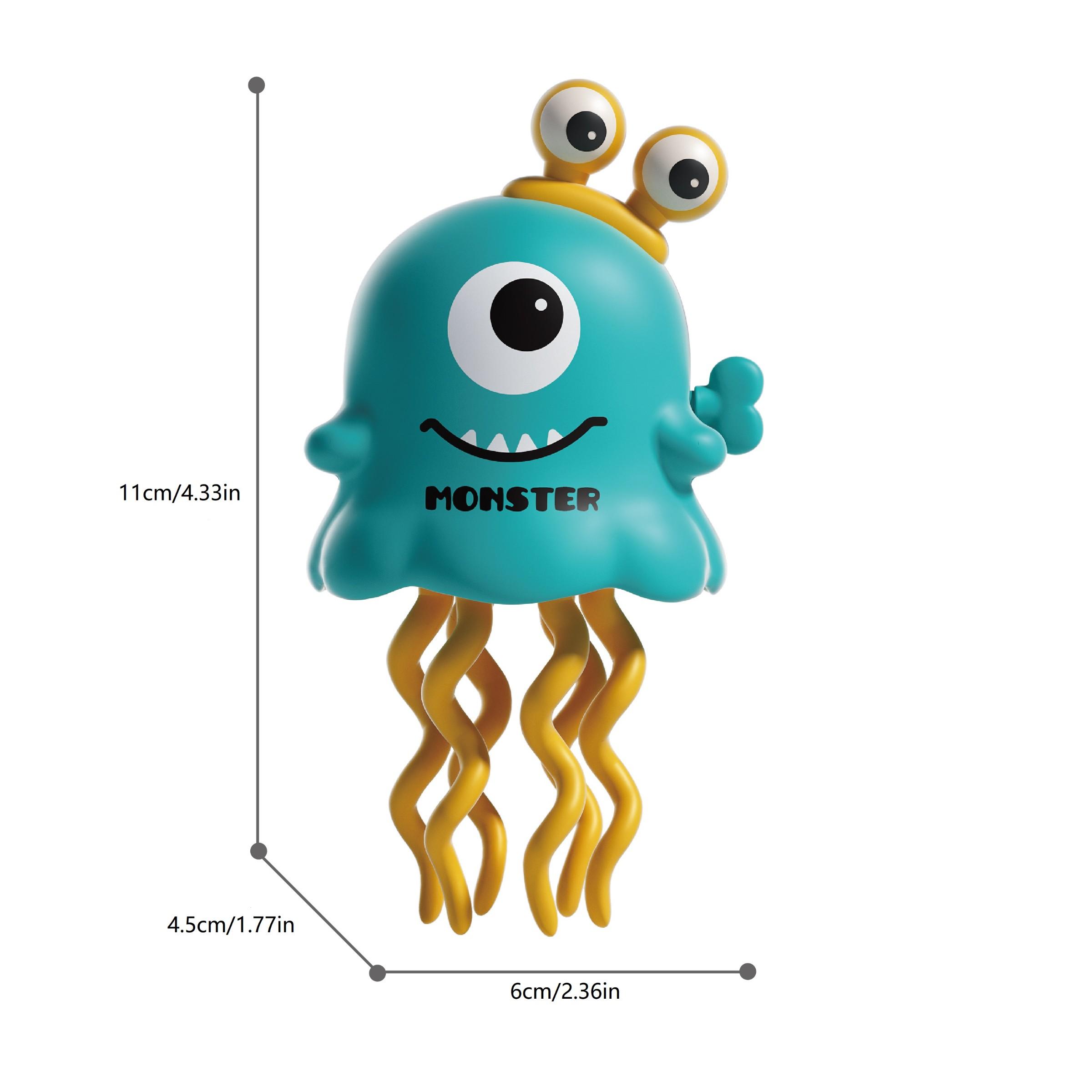 1pcs Cute Dancing Monster Wind-Up Toy, Realistic Baby Animal Stress Relief, Crawling Running Toy for Kids Aged 3+, Baby Play