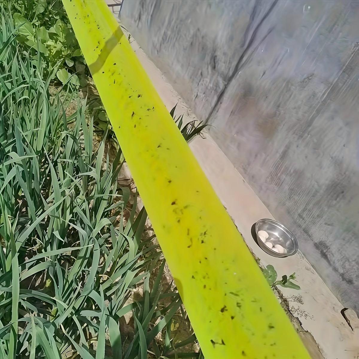 Dual-Sided Sticky Insect Barrier Tape, Outdoor Pest Control, Self-Adhesive, Prevents Whiteflies, Ants, Moths, Suitable for Trees and Gardens