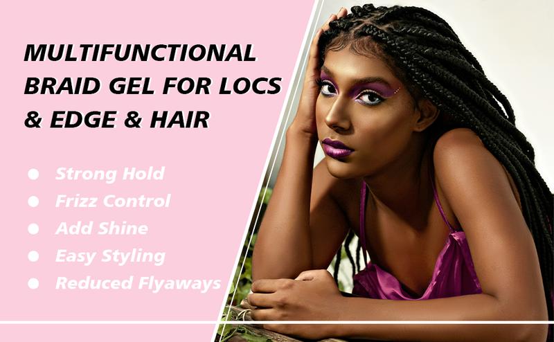 Braiding Tools Kit for Professional Hair Braiding Parting Comb Finger Comb Wristband Clips Braid Gel for Neat Stitch Braids  Haircare Heatless