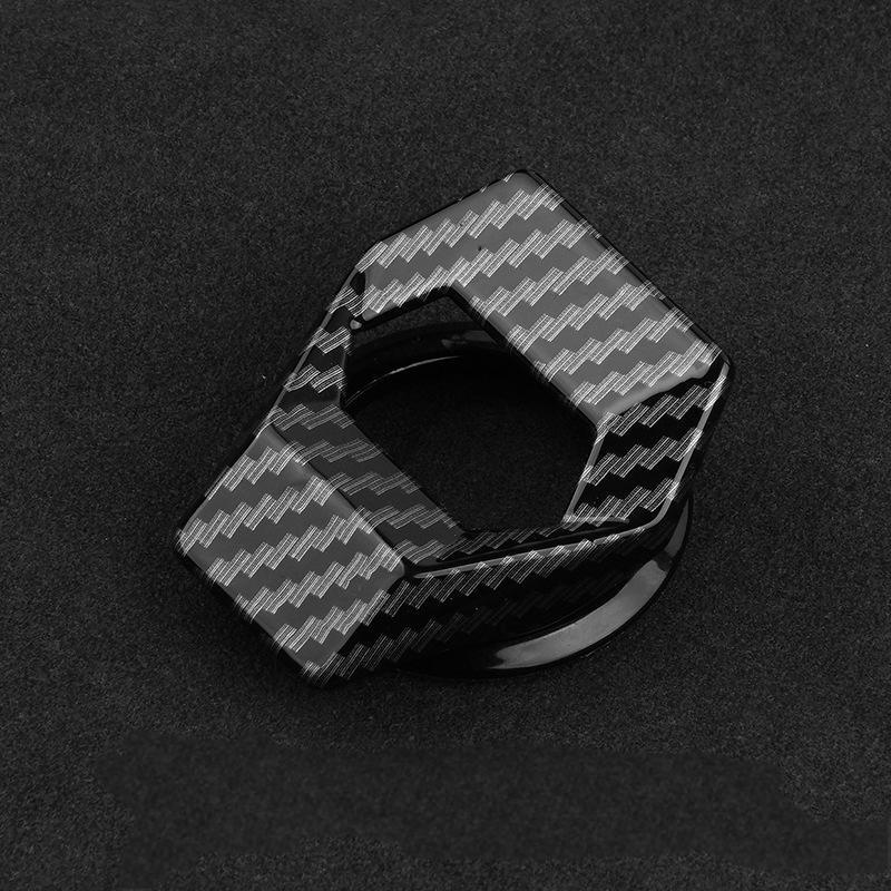 Car Engine Start/Stop Button Cover, 1 Count Car Engine Start Stop Button Protector, Universal Car Interior Accessory for Most Vehicles, Car Interior Decor