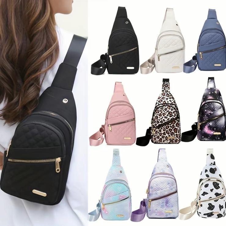 Maxoner Women's Nylon Waterproof Sling Backpack - Adjustable Shoulder Strap, Multi-Pocket, Athletic Casual Crossbody Bag for Sports, Travel, Bags Maxoner Women's Nylon Waterproof Sling Backpack - Adjustable Shoulder Strap, Multi-Pocket, Athletic Casual Crossbody Bag for Sports, Travel, Bags