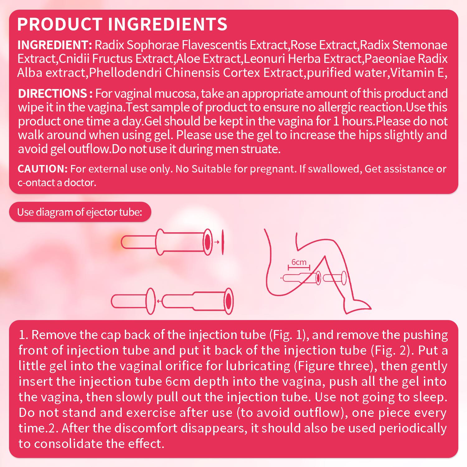 10/5 PCS Women's Intimate Care Gel for Odor, Vaginitis Relief & Prevention