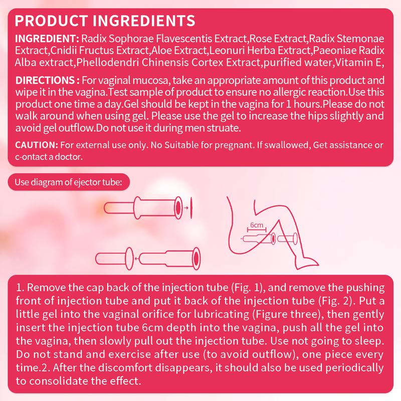 10/5 PCS Women's Intimate Care Gel for Odor, Vaginitis Relief & Prevention