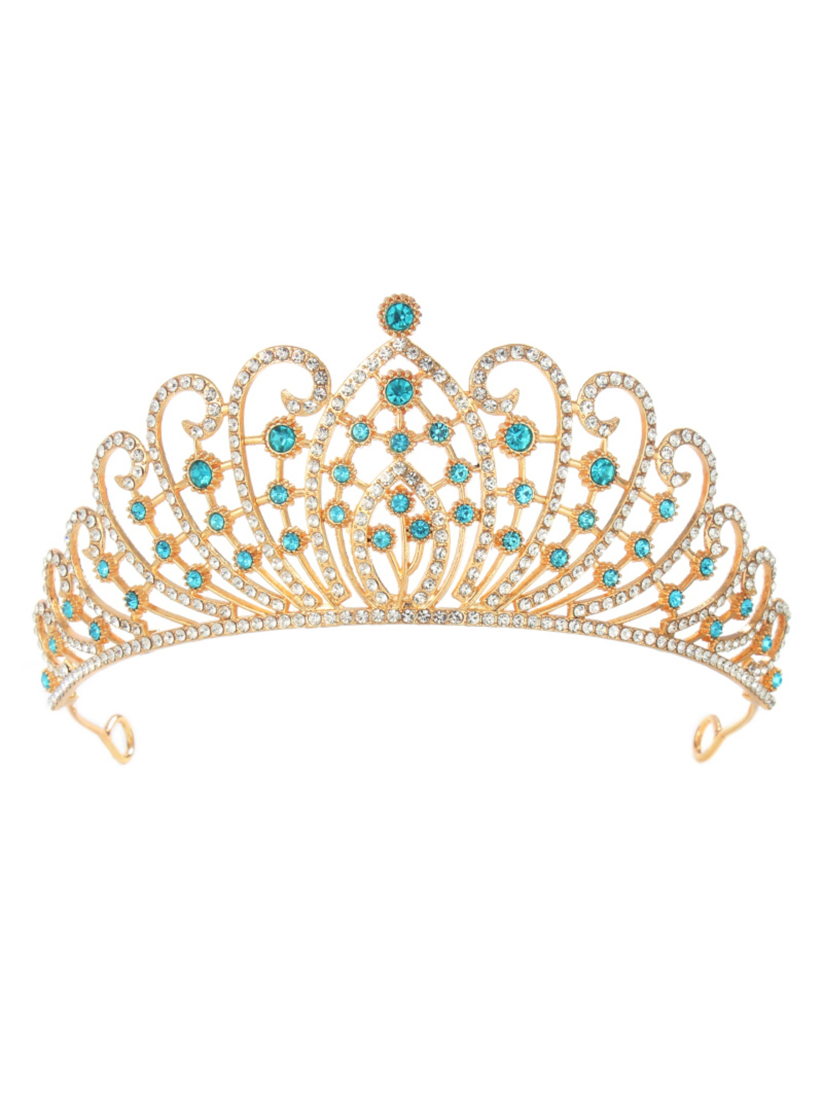 Delicate Shining Rhinestone Crystal Floral Bridal Headband Wedding Hair Accessories for Bride Fashion