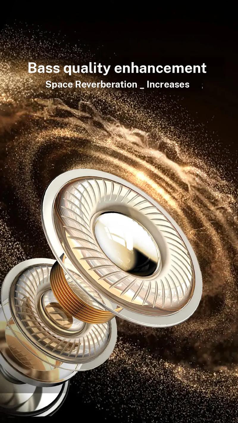 hTC NE20 True Wireless Bluetooth 6.0 Earbuds with LCD Screen for Gaming Bluetooth Earphones, Touch Control Headphones In Ear Earbuds for Gaming and Business