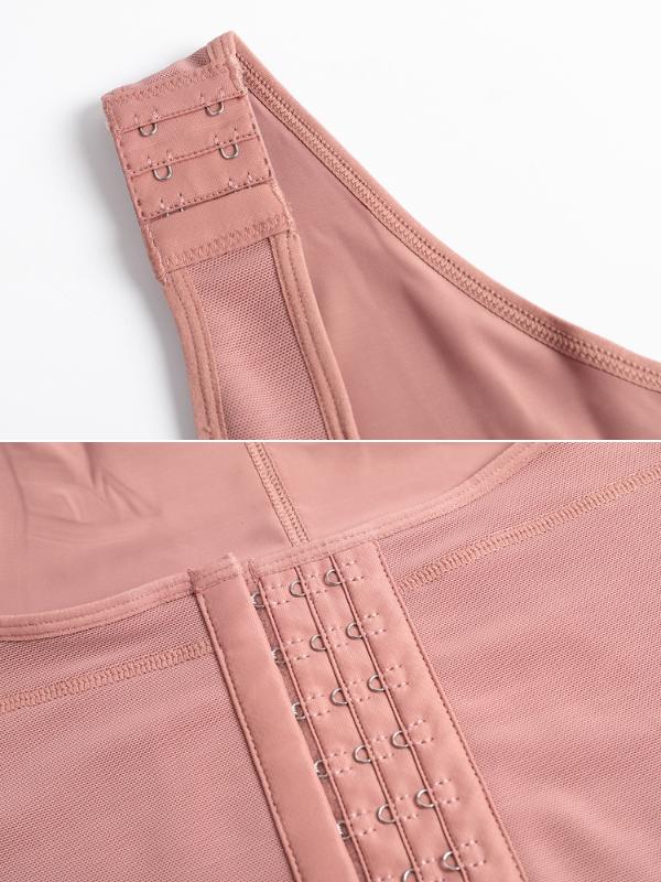 SHAPESHE Hourglass Shapewear for Women Comfort Corset Bodysuits Push Up Thigh Trimmer Girdle Fit Plus Size