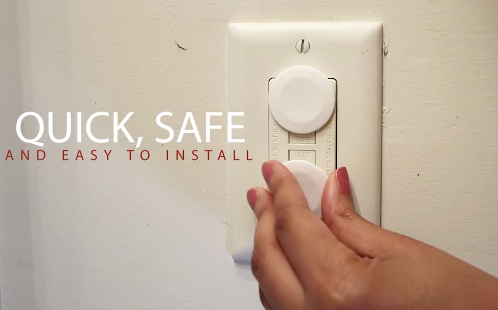 VMAISI Child Proof Outlet Covers - 38-Pack Baby Proofing Essential, Electrical Plug Protector for Toddler Safety, Easy Install, Wide Application for Home & Office