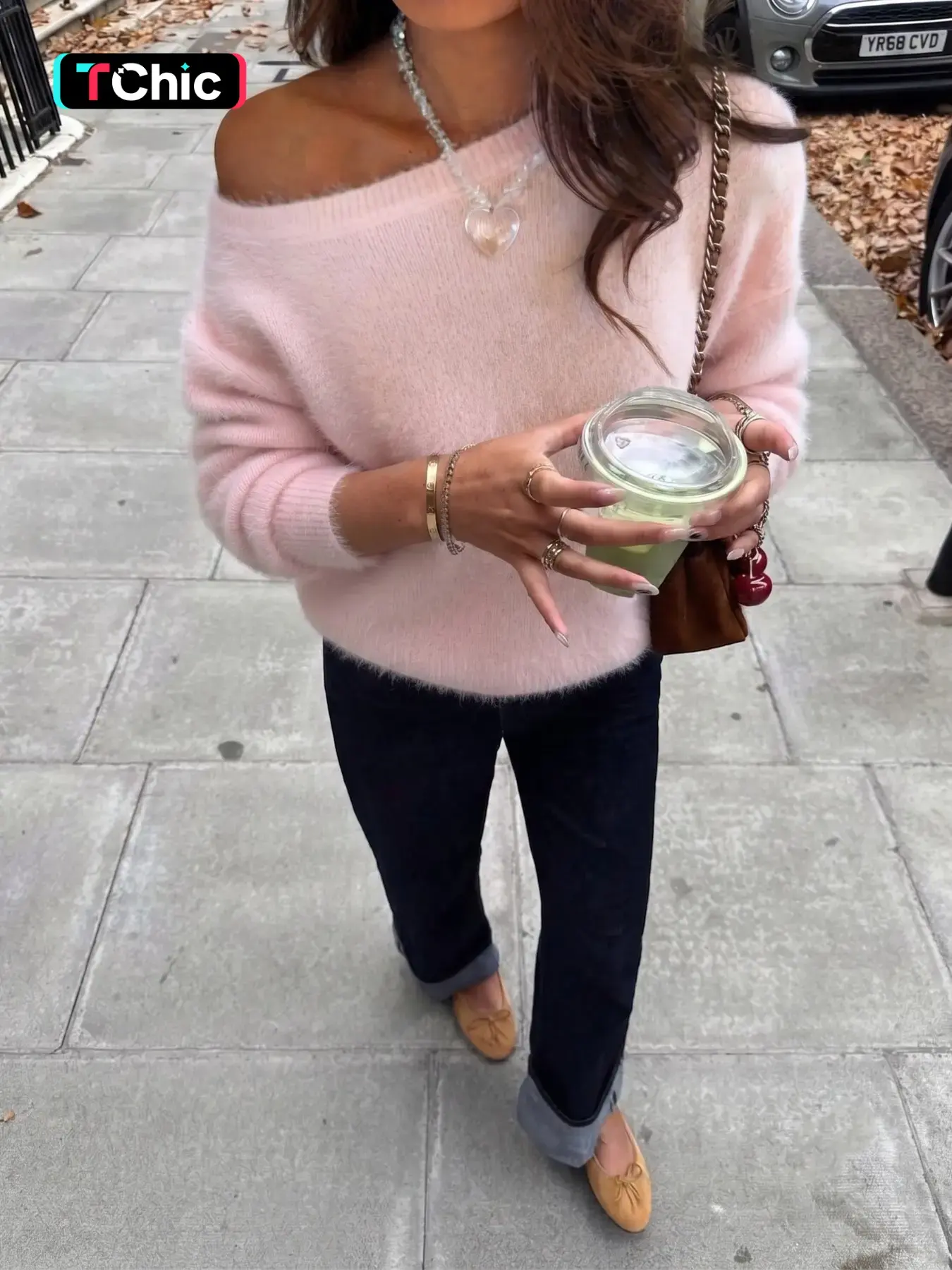 Women's Solid Color Plush Sweater, Stylish Elegant Off-Shoulder Design, Casual Fashion Must-Have for Autumn & Winter