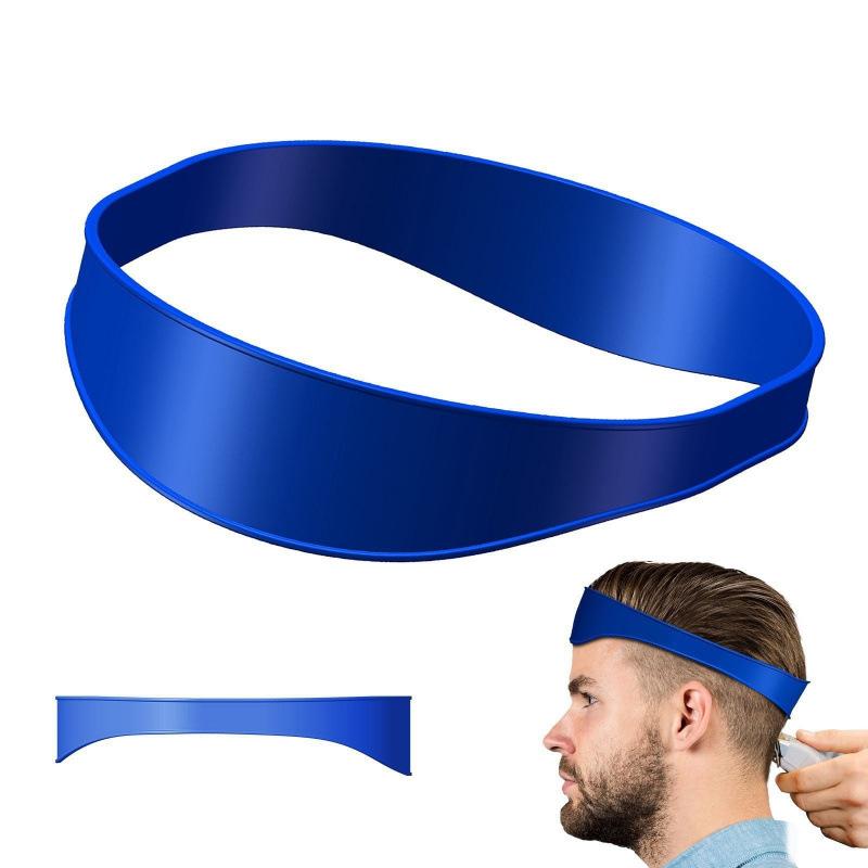 2-Pack Haircut Template Bands, Portable Barber Assistant Tool, Hair Trimming Adjustment Kit, Easy-To-Carry Hair Styling Aids