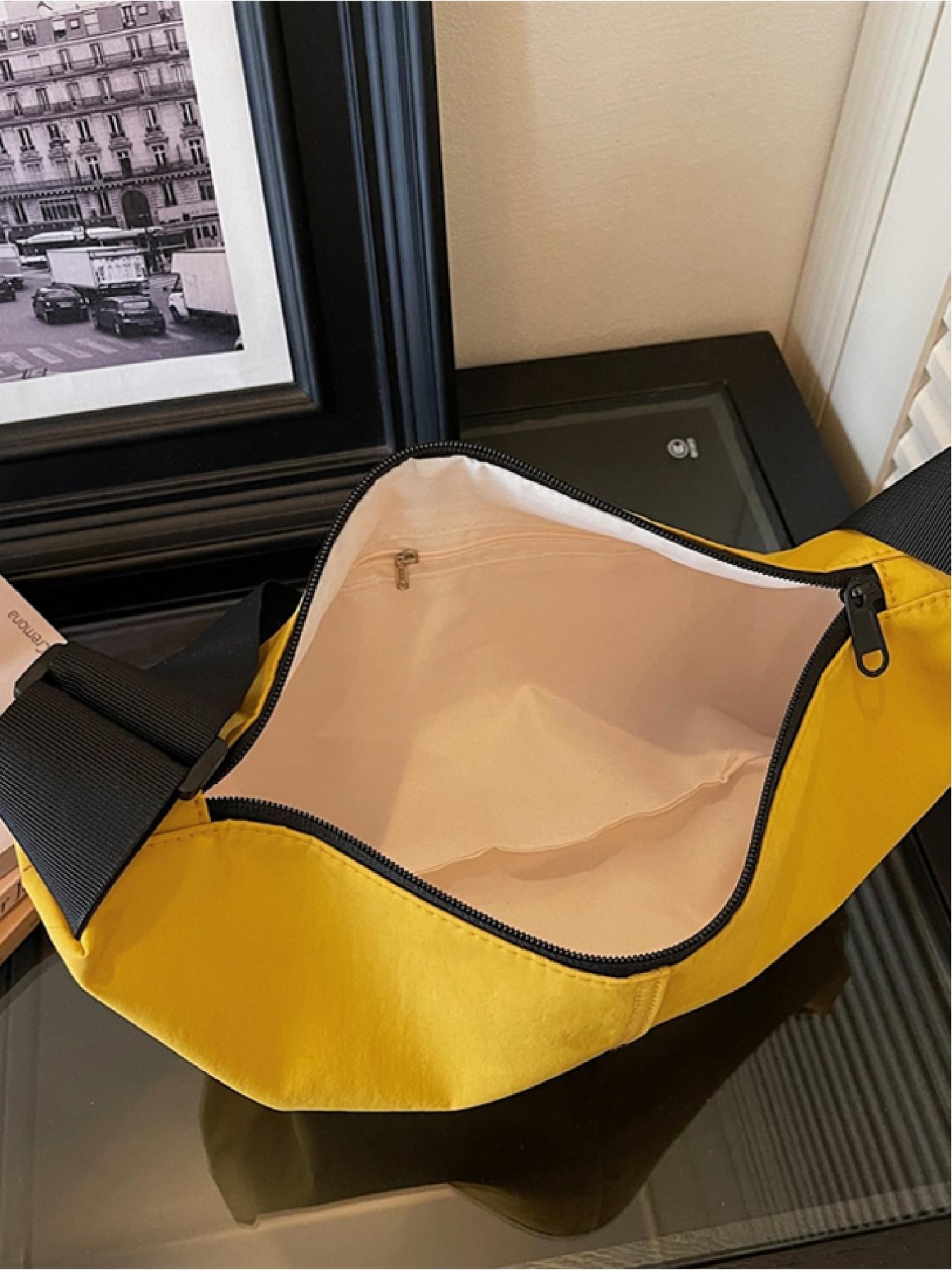 Simple Lightweight Shoulder Dumpling Bag, Casual Versatile Crossbody Bag for Outdoor Commuting, Perfect for Daily Use