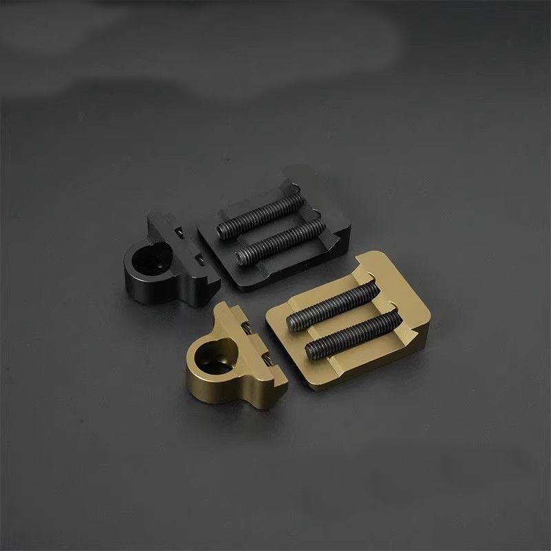 Multi-Purpose Single-Hole Quick-Release Metal Sling Buckle Sling Ring For Outdoor Sports, Camera, Bags & Molle Bags