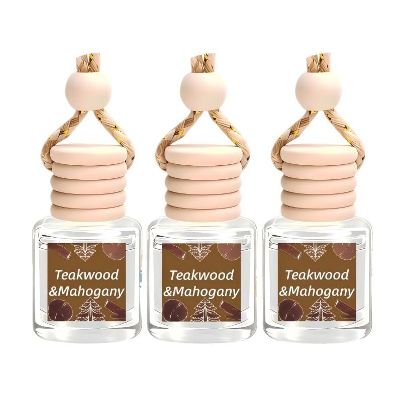 3Pack Car Air Fresheners Hanging Scent Oil Diffuser,8ML Nature Frangrance Friut Juciy Perfume Last Long Time With Three Scents For Car & Live Gifts