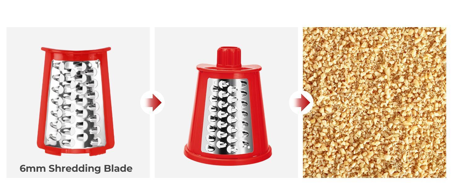 SUSTEAS 5-Blade Rotary Cheese Grater with Suction Base – Retro Green Mandoline Slicer for Effortless Grating & Shredding Vegetable Cutter Vegetable Fruit Cutter Kitchen Gadgets Utensils Ergonomic SUSTEAS 5-Blade Rotary Cheese Grater with Suction Base – Retro Green Mandoline Slicer for Effortless Grating & Shredding Vegetable Cutter Vegetable Fruit Cutter Kitchen Gadgets Utensils Ergonomic