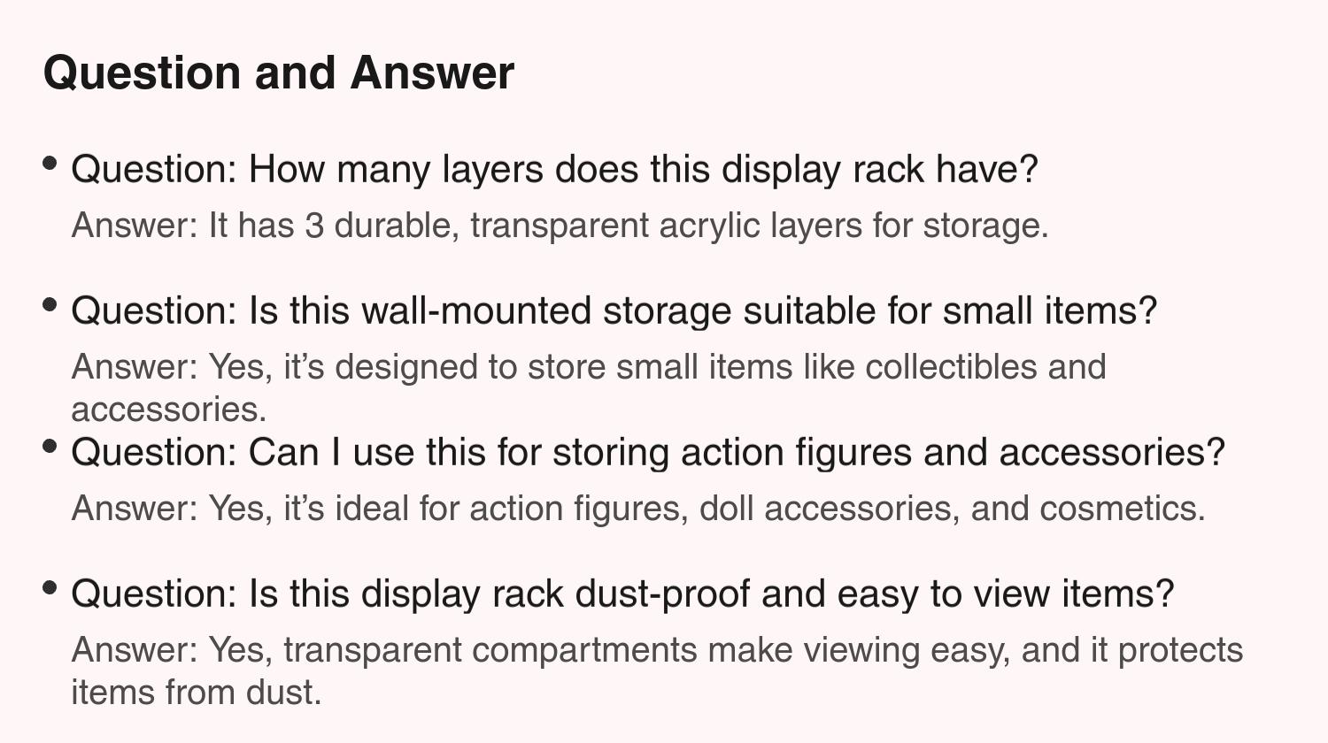 Large Wall-Mounted Display Rack for Doll Collection, 3 or 4-Tier Acrylic Storage Box with Magnetic Design, Space-Saving Clear Compartments for Action Figures and Accessories