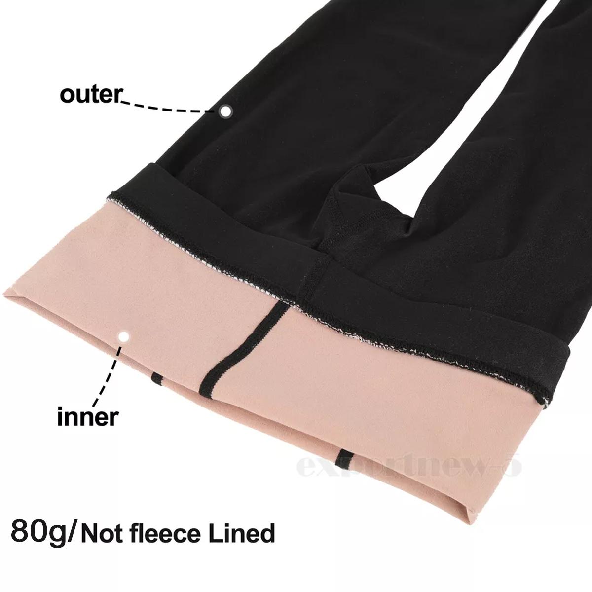 【Not Fleece Lined】1-3 Pairs Women's High Waist Basic Solid Minimalist Pantyhose Leggings Lady Casual Comfy Soft Stretch Stockings for Summer Spring Fall Winter Daily Womenswear Valentine's Day Gift (Suitable 15-20℃)