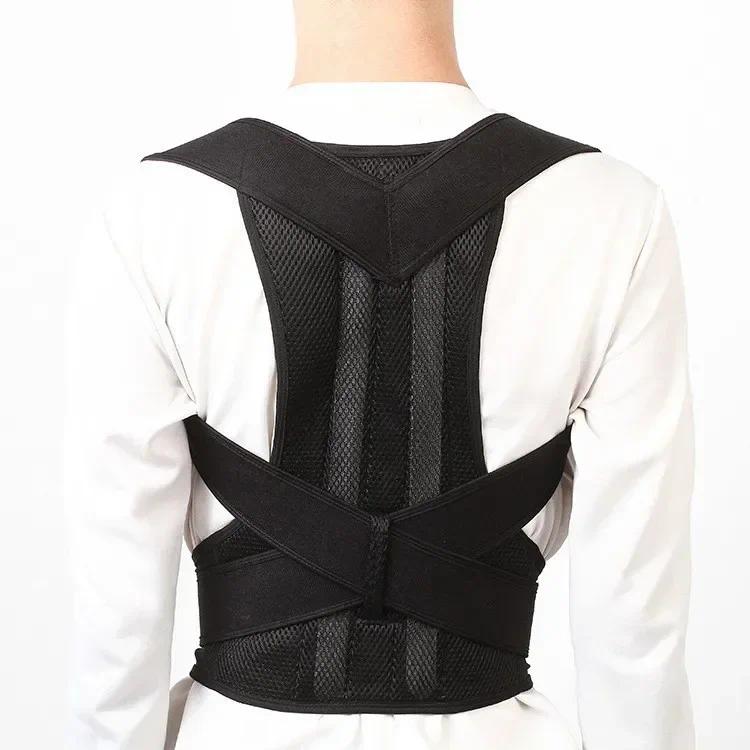 Back Brace Posture Corrector for Women and Men, Shoulder Straightener, Adjustable Full Back Support, Upper and Lower Back Brace