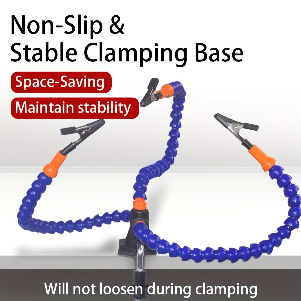 Adjustable Soldering Station Auxiliary Clamp, Plastic, Retractable, for ...