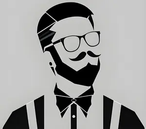 Sleek Elegant Gents shop logo