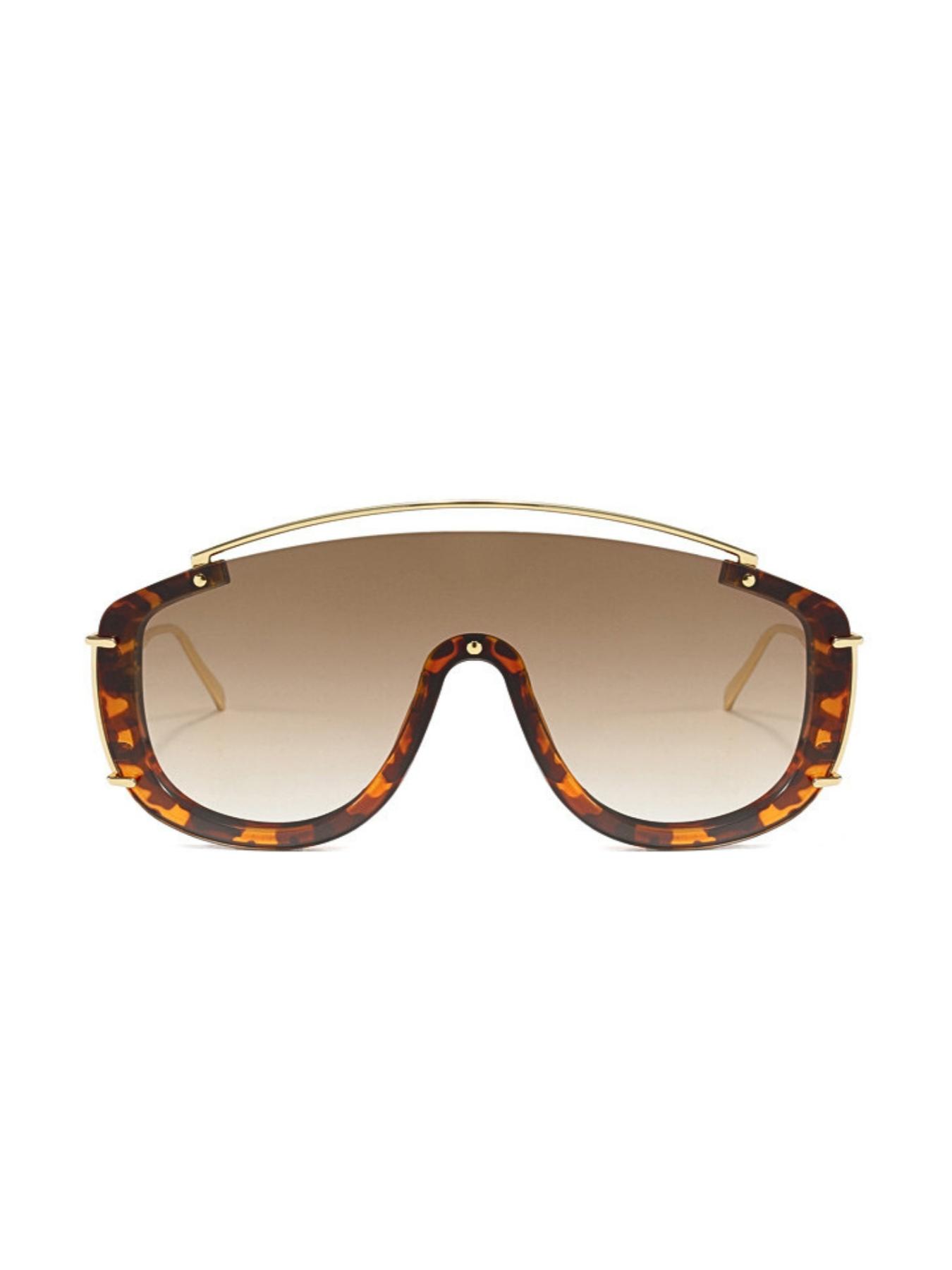 Unisex Fashionable All-match Tinted Lens Sunglasses, Trendy Casual Frame Sunglasses for Everyday Use, Fashion Accessories for Outdoor Activities