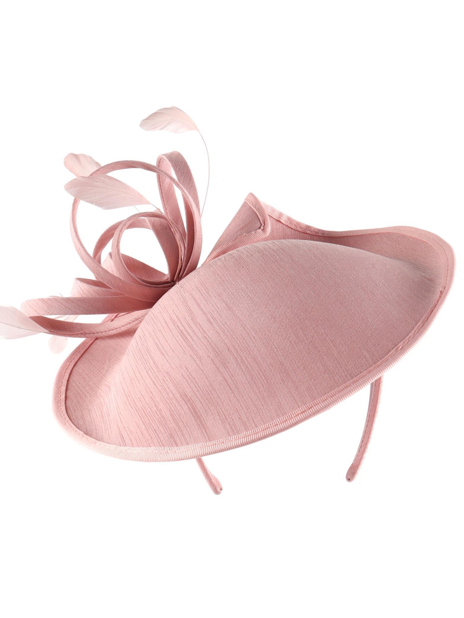 1PCS Women's Mesh Fascinator Hat with Wave Dot Decoration, Floral Feather Hair Accessory, Wedding Cocktail Party Headwear