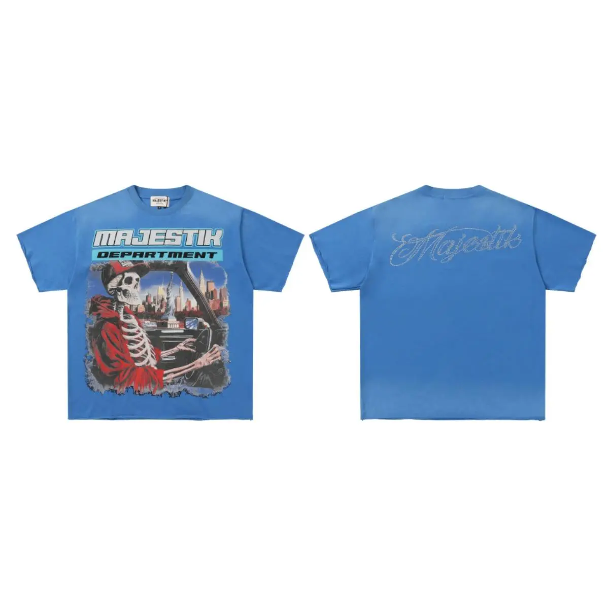Unisex Vintage Washed Rhinestone Graphic Tees, Oversized Frayed Distressed Crew Neck T Shirt, Shining Diamond Archery Letter Y2K Hip Hop Streetwear, Moisture Wicking Summer Tops Perfect For 2026 Coachella Festival, Fathers Day & Memorial Day Outfit