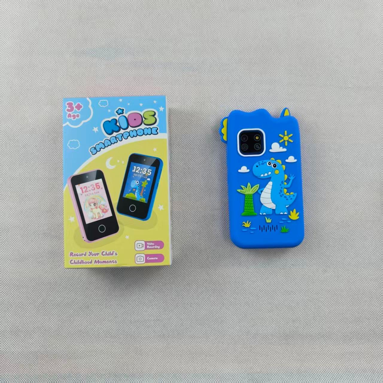 Children Music Phone with Audio Player Voice Recorder Story Learning ABC National Buildings Habits Flashlight