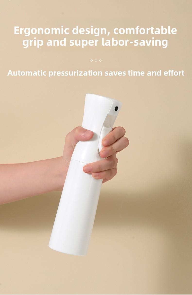 High-pressure continuous spray bottle for beauty, hairdressing and moisturizing, ultra-fine mist small spray bottle