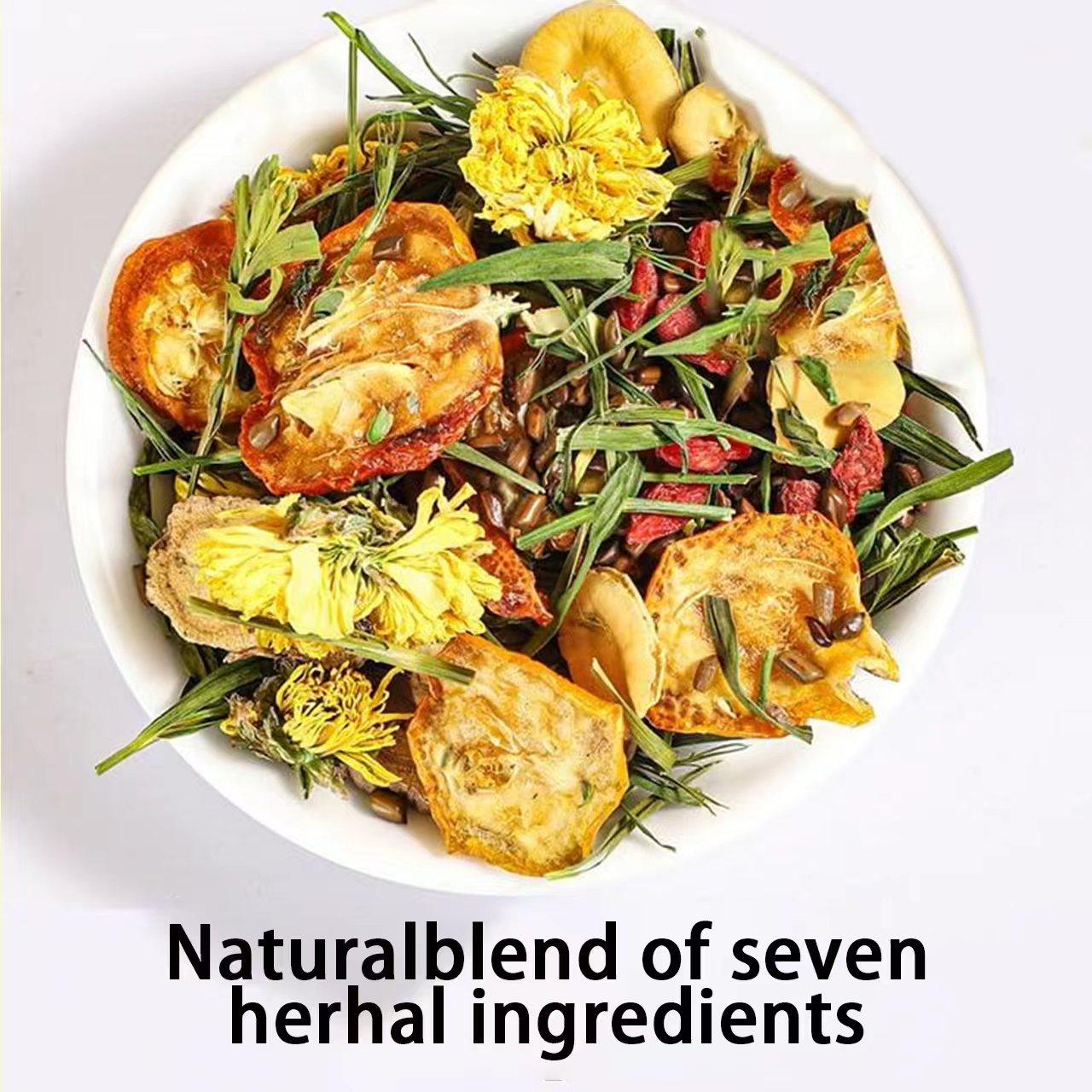 Dandelion  Wolfberry Tea - a Natural Tea that Nourishes the Liver and Kidneys, a Traditional Healthy Tea for Men and Women, 120g Natural Ingredients Individually Packaged