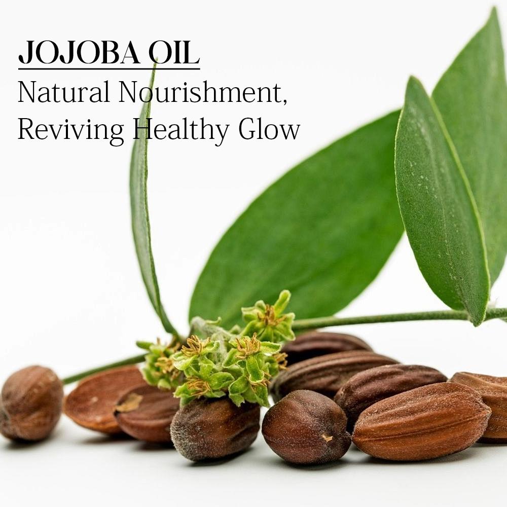 Jojoba Oil 100ml – Multi-Purpose Cold-Pressed Lightweight Carrier Oil for Daily Moisturizing and Hydrating Skin, Hair Care, Massage & Makeup Removal