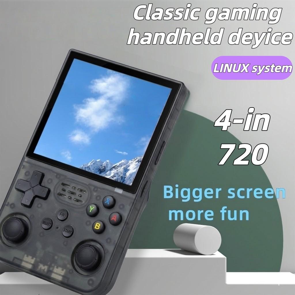 K40max Retro Handheld Gaming Console, 4 Inch HD Color Screen, Portable Rechargeable Long-Lasting, Smooth Control Joystick, Ergonomic Grip Design
