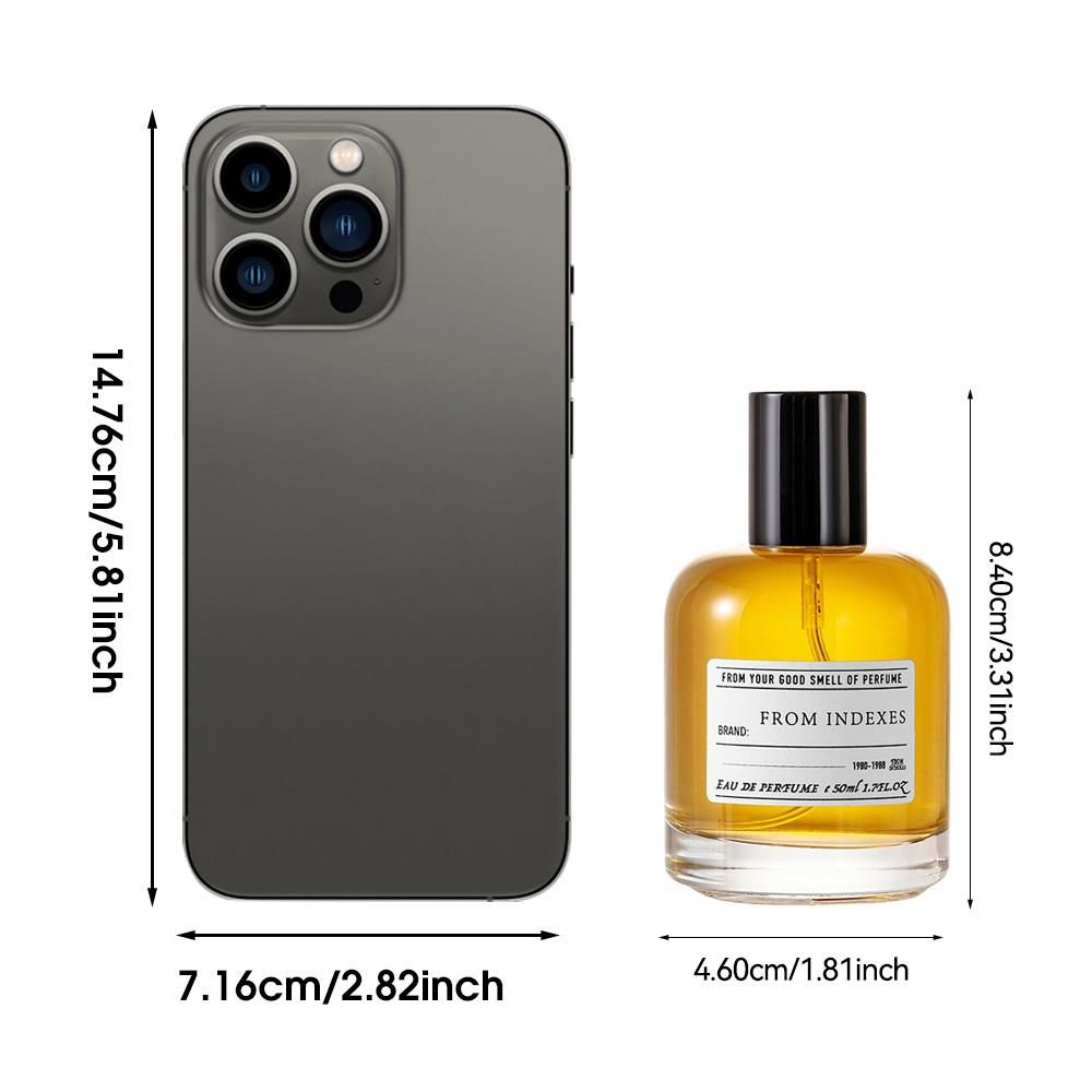 50ml Wooden Aromatherapy Perfume, Fragrance for Men and Women, Aromatic Woody Fragrance, Cozy Vanilla Bourbon Natural Essential Oil