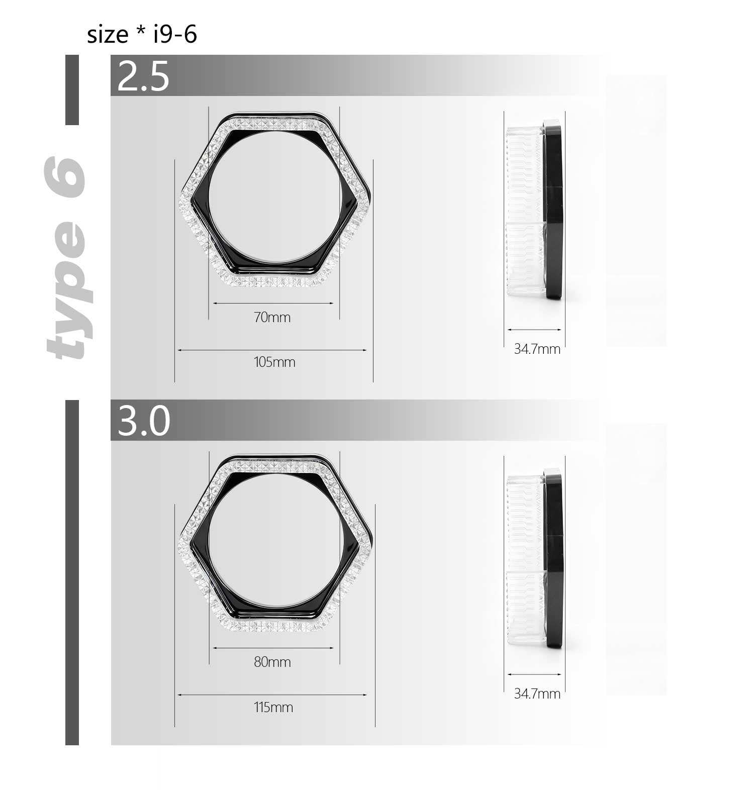 2PCS 5D RGB Angel Eyes Halo Rings Lights with Turn Signal Lights APP Bluetooth LED Motorcycle Retrofit DRL Car Headlight