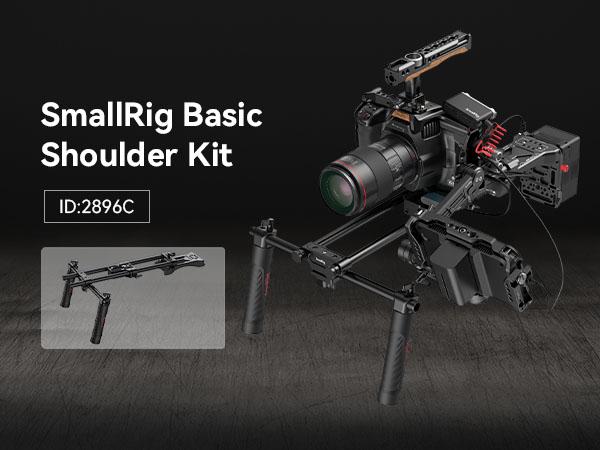 SMALLRIG Universal Basic Camera Shoulder Mount Kit for DSLR, Mirrorless, and Small Camera Shoulder Rig - 2896